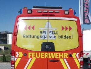 Rettungsgasse bilden